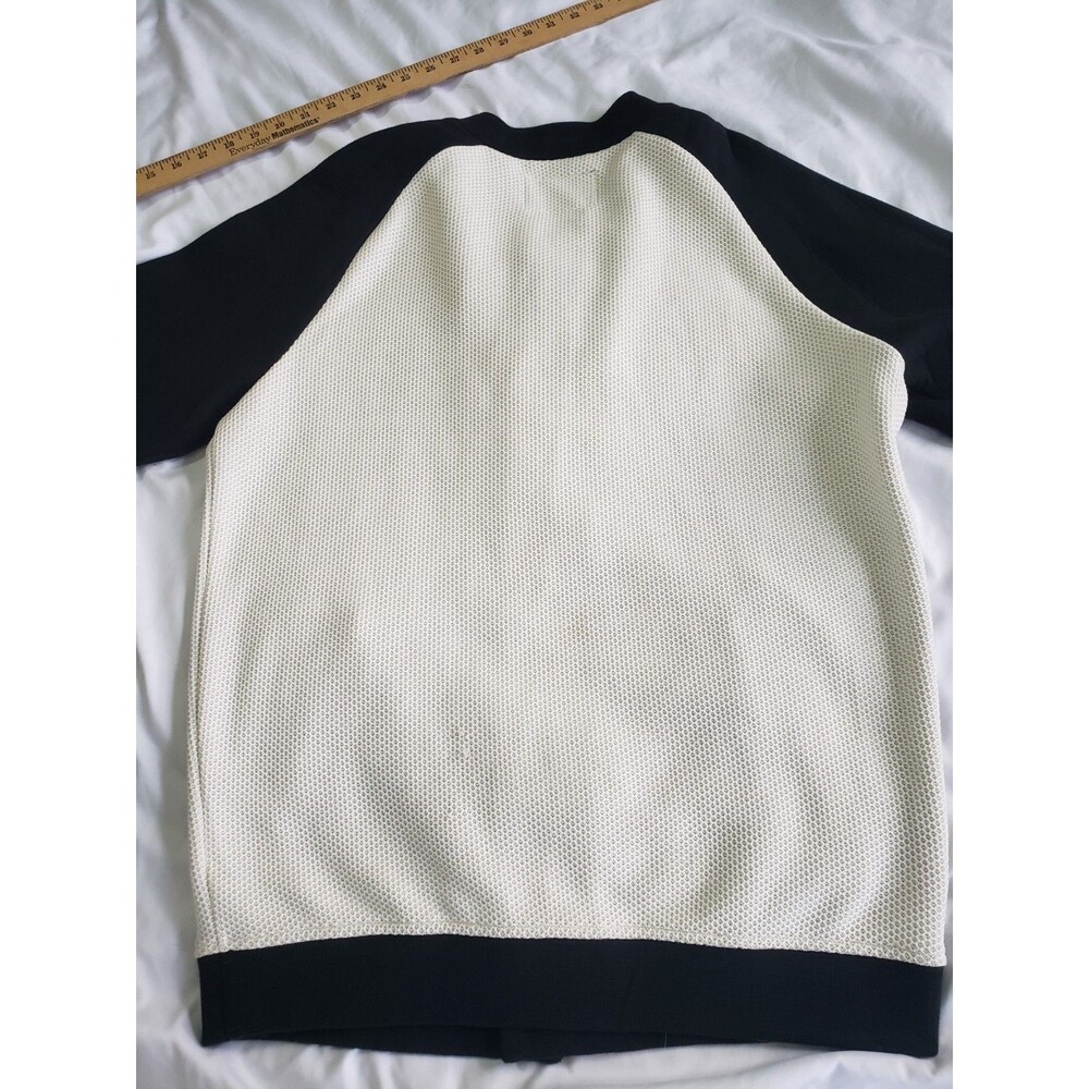 Scotch & Soda Black and White Bomber Jacket - Picture 10 of 14